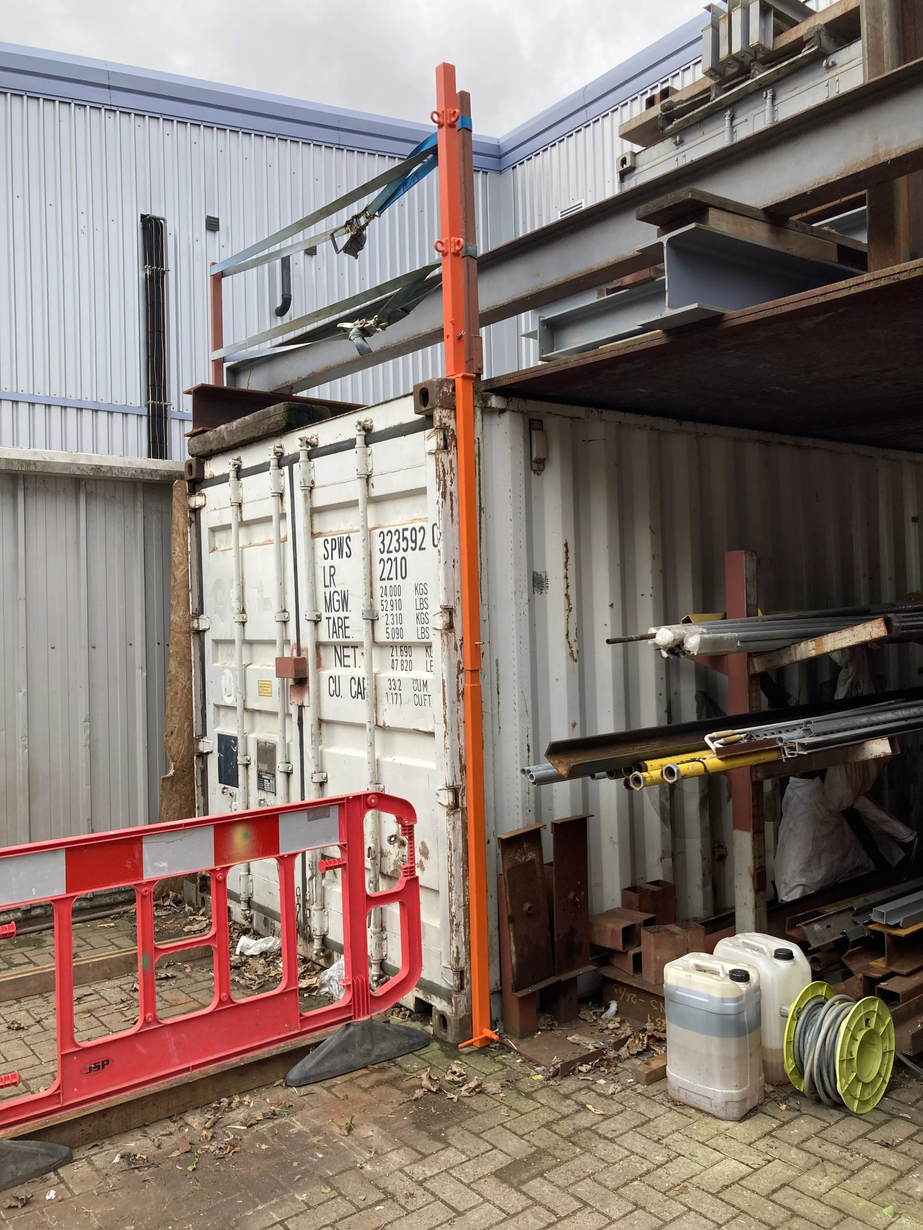 shipping container safety solutions for working at height regulations